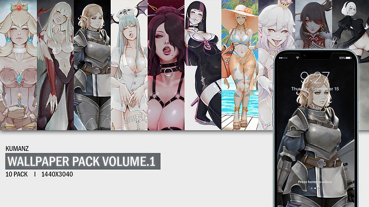 [Free] Kumanz Illustration Wallpaper Pack Volume 1 product image (2)