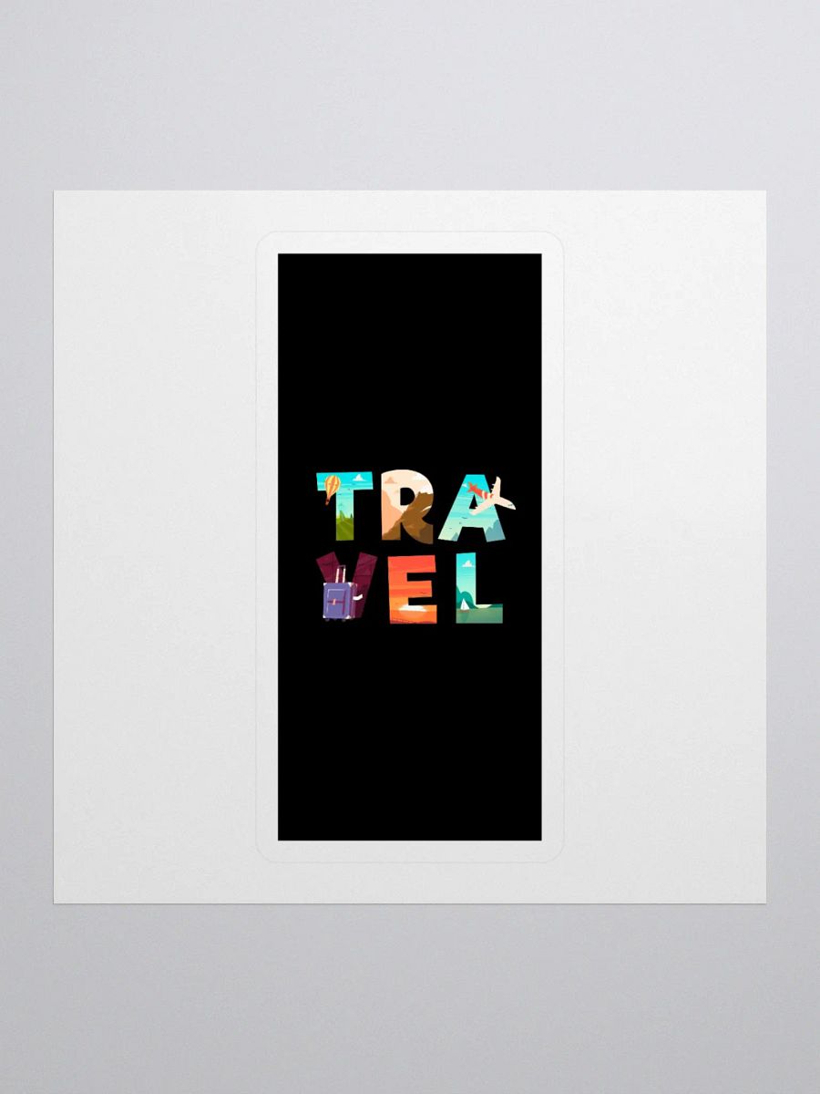 Wanderlust Adventure - Travel Kiss Cut Stickers product image (1)