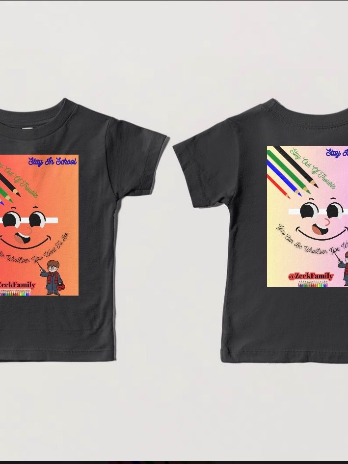 New stay in school edition t shirt kids product image (7)