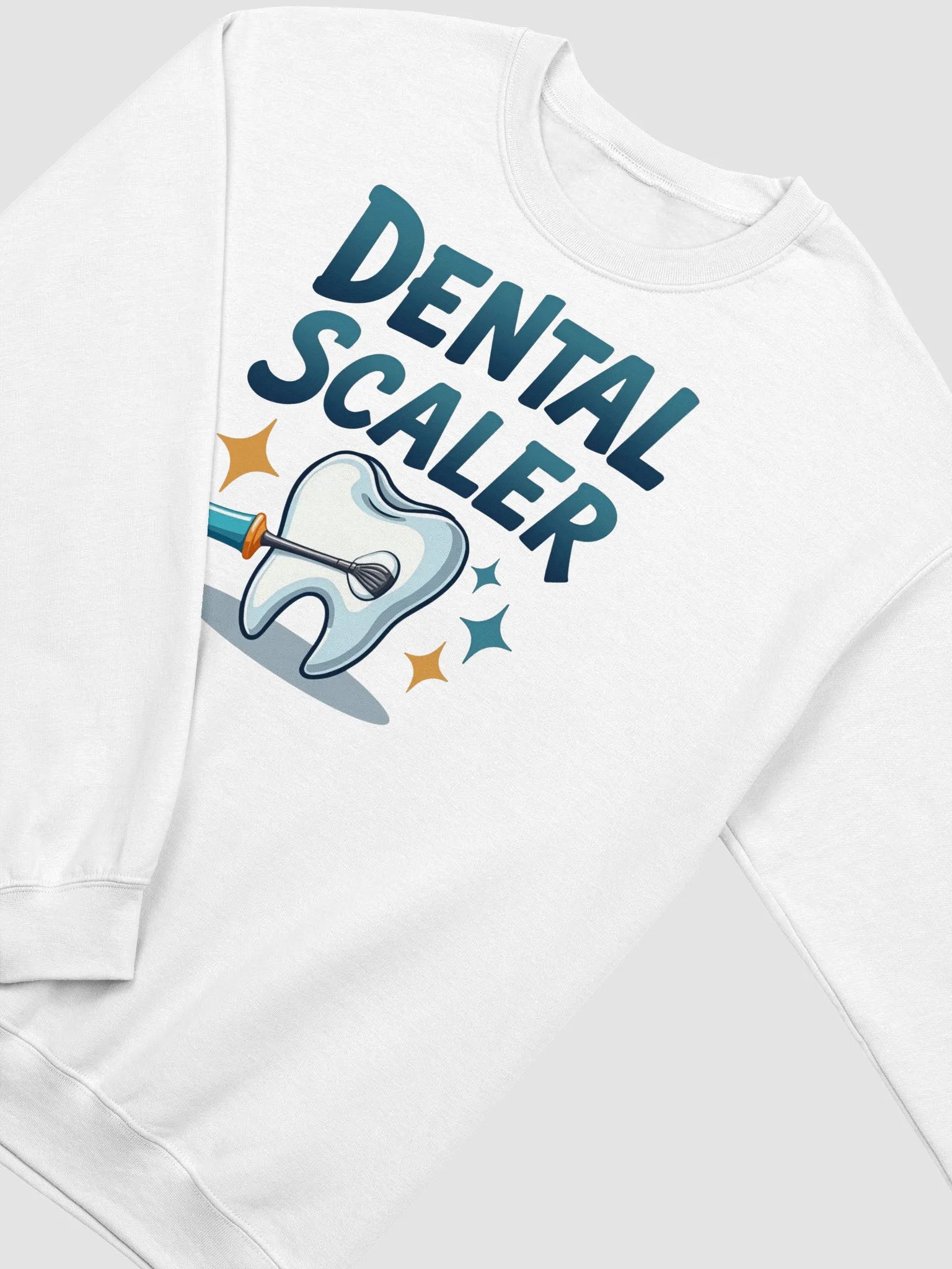 Smile Bright Dental Scaler Crewneck Sweatshirt product image (15)
