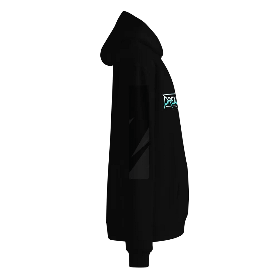 DREADFANG Black/Blue Oversized Hoodie product image (4)
