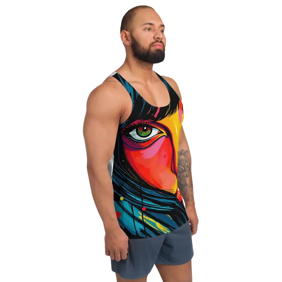 Vibrant Expression All-Over Print Tank Top product image (3)