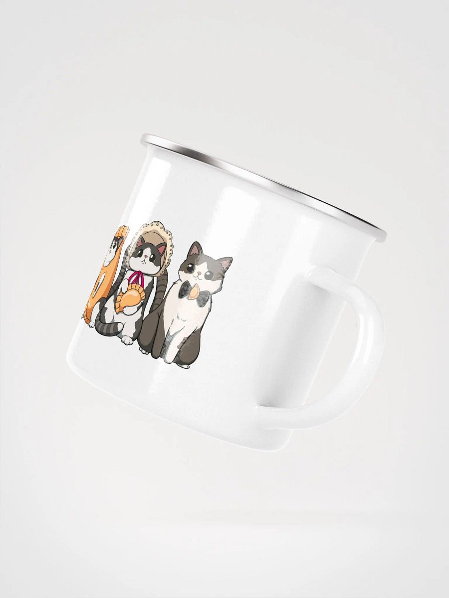 Pierogi Kitties Enamel Mug product image (3)