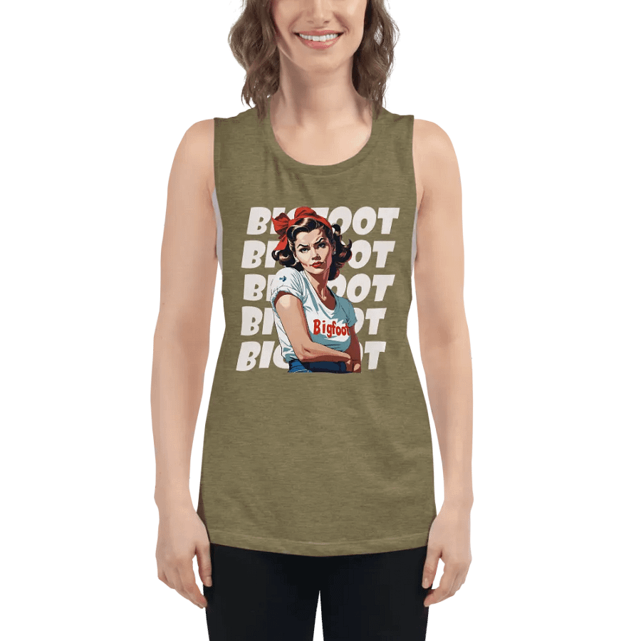 Bigfoot Girl Tanktop Sportwear for Women product image (7)