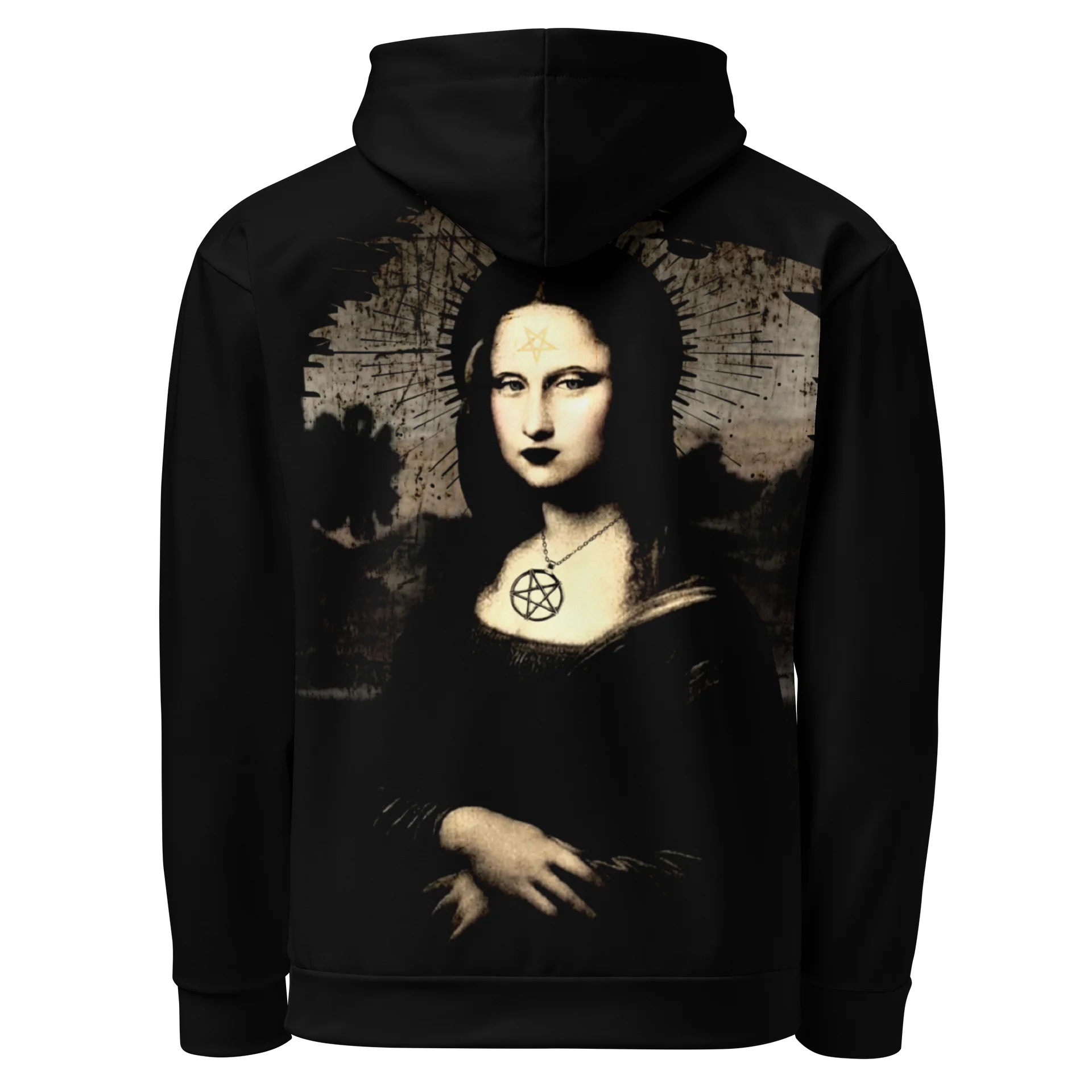 Occult Dark Mona Lisa Unisex Sweatshirt product image (3)