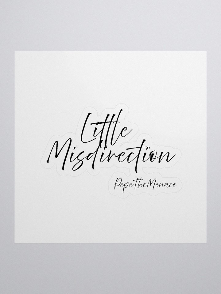 Little Misdirection Sticker product image (1)