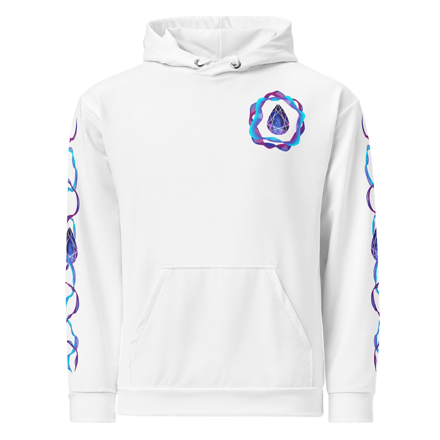 Galactic Waves Hoodie - White product image (4)