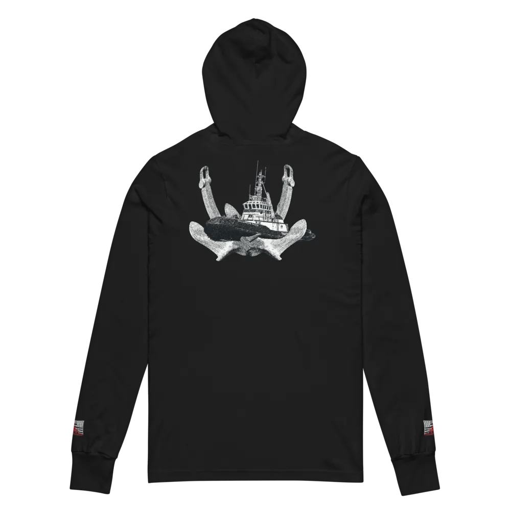 Twin Anchor Marco tug hoodie Tee product image (5)
