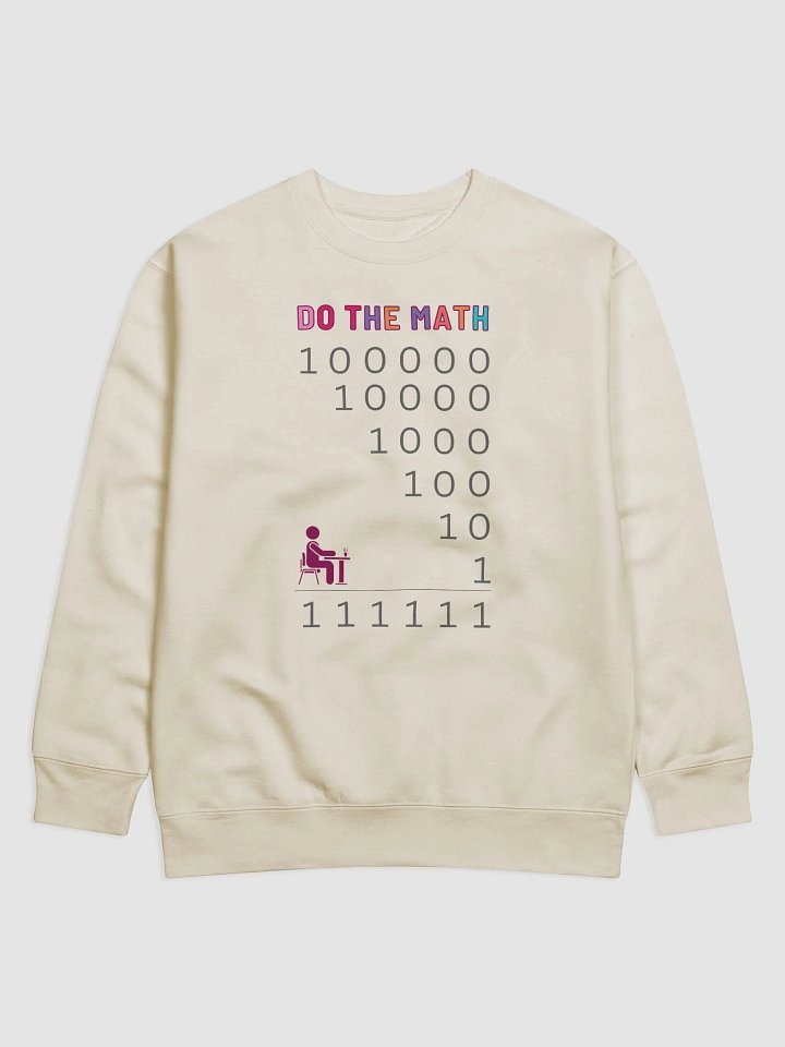 Math Whiz Cotton Sweatshirt product image (1)