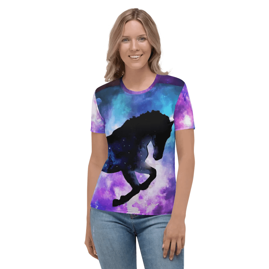 Fly By Night - Nebula Horses t shirt product image (7)