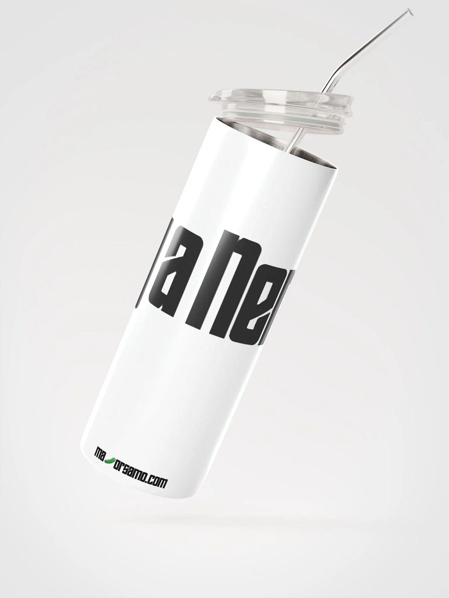 Nerd White Stainless with straw product image (2)