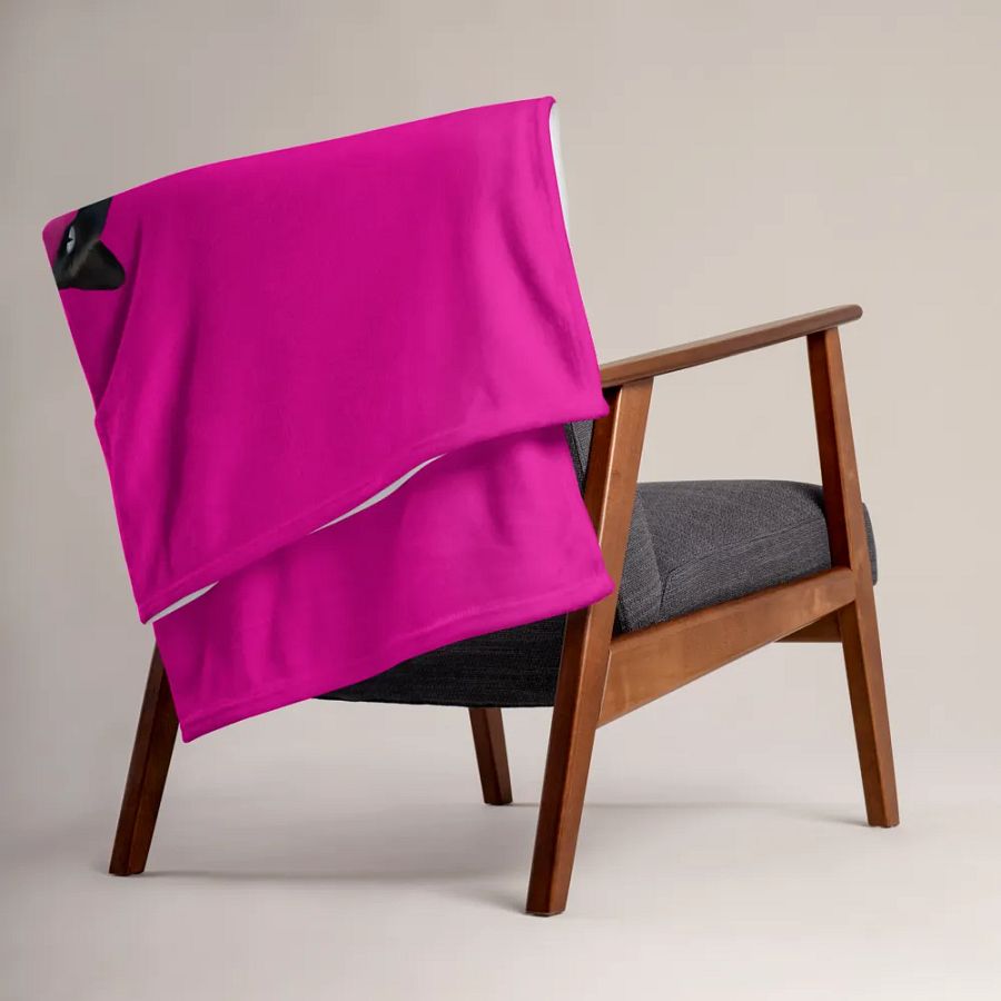 Kombat Kitty Throw Blanket product image (21)