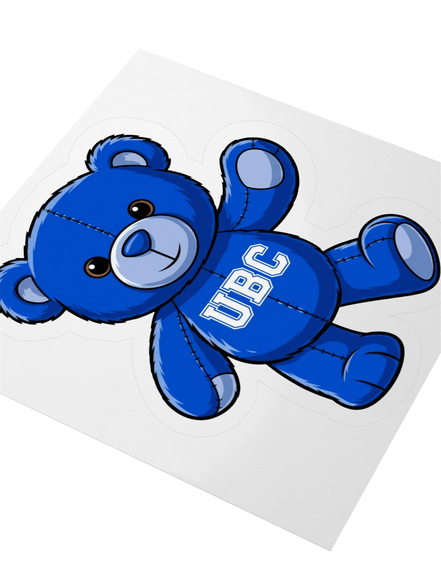 UBC "Teddy" Sticker product image (3)