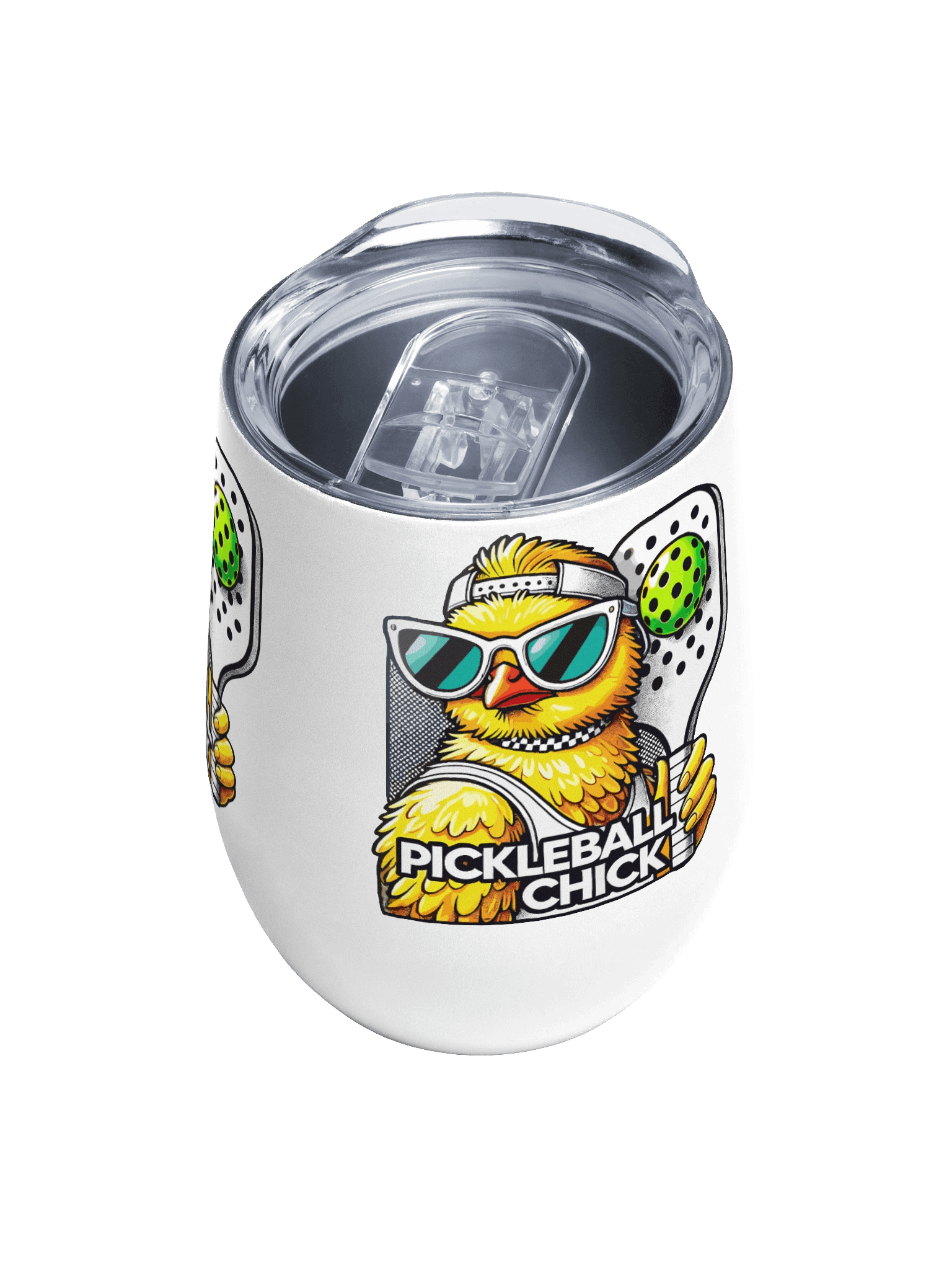 PICKLEBALL CHICK Wine Tumbler product image (4)