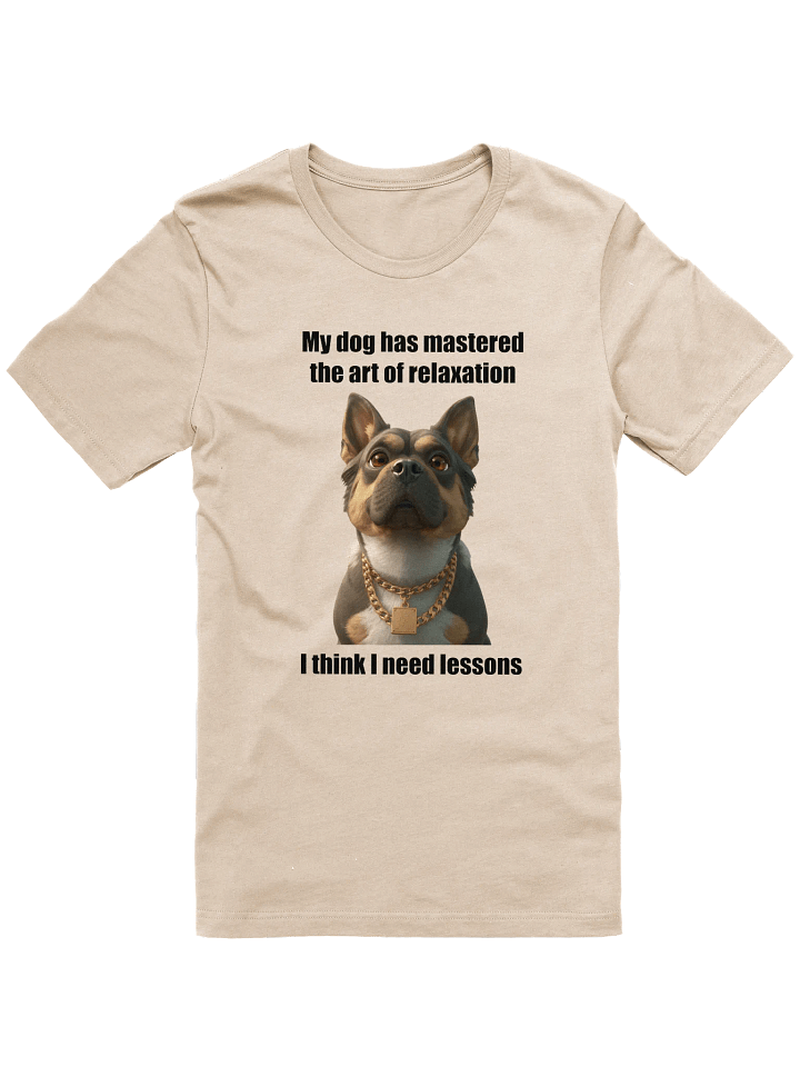 Bling Pup Gold Chain T-Shirt product image (1)