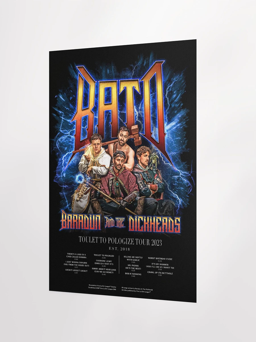 BATD Band Poster (20 x 30 inch) product image (6)