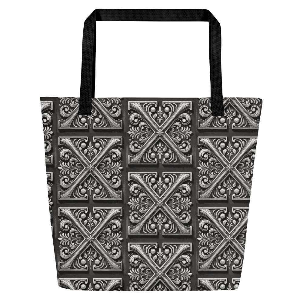 Symmetrical Swirls All-Over Tote Bag product image (1)