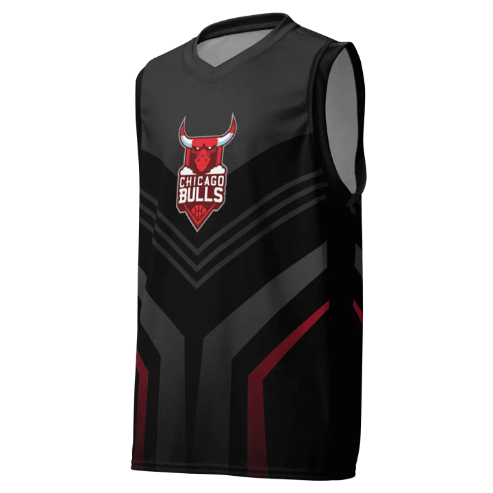 Chicago Bulls All-Over Print Basketball Jersey product image (1)