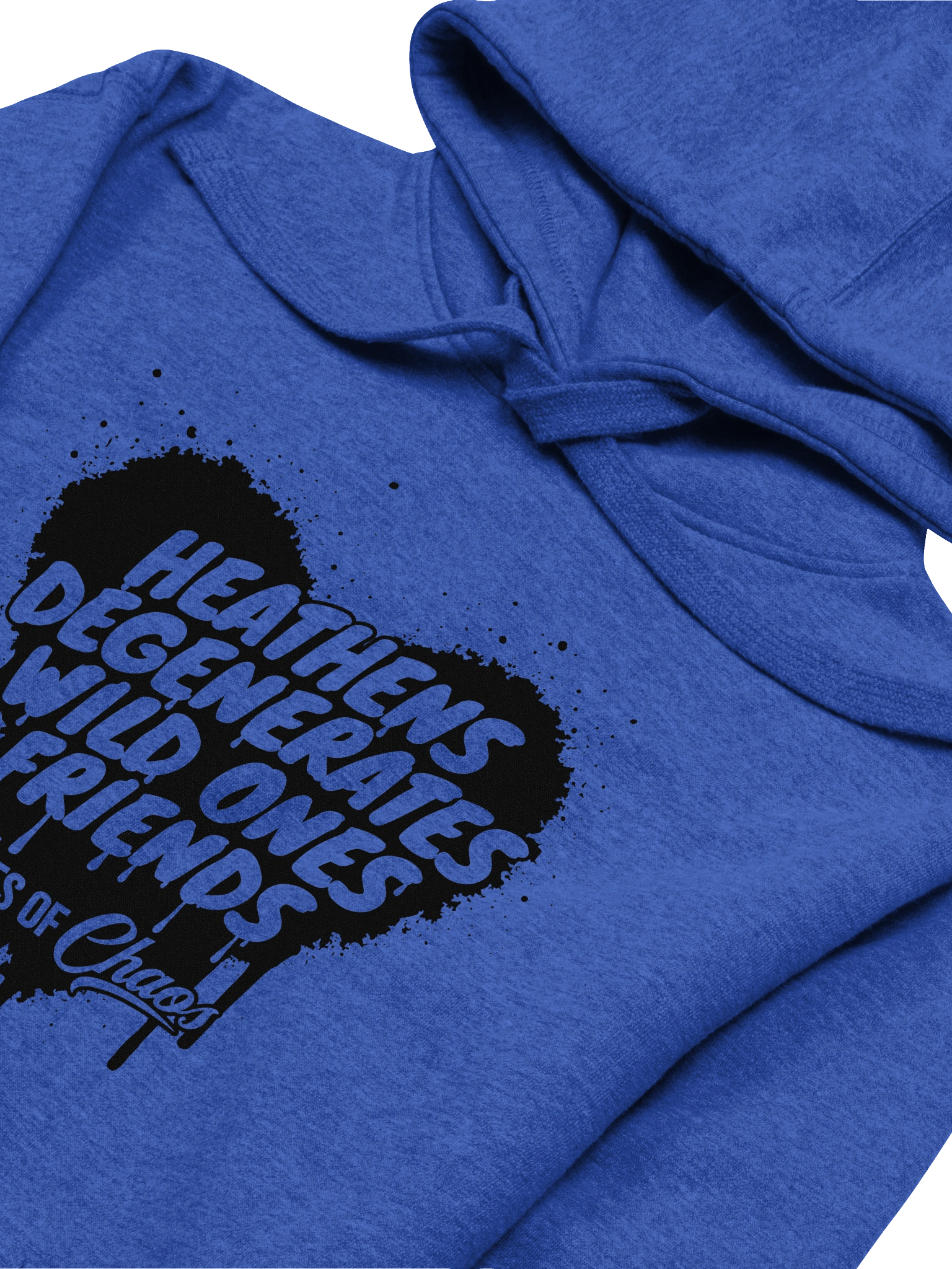 Heathens, Degenerates, Wild Ones, and Friends Hoodie - Black product image (3)