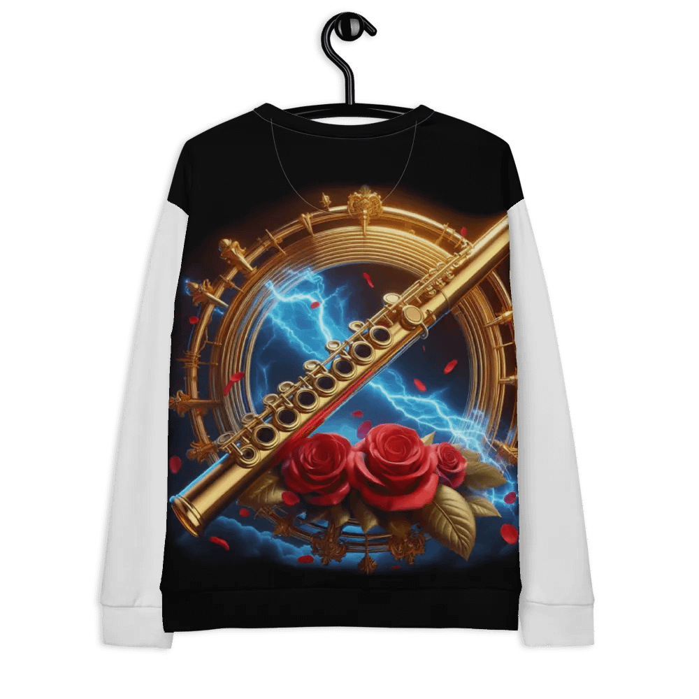 Electric Golden Flute Symphony - Unisex Sweatshirt #10 product image (12)