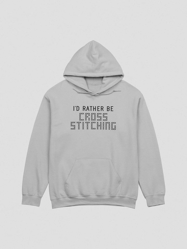 I'd Rather Be Cross Stitching Unisex Hoodie product image (1)