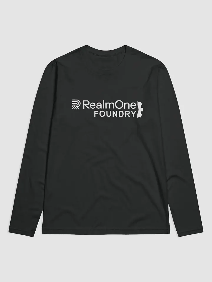RO Next Level Unisex Foundry Innovative Long Sleeve Tee [All White Logo] product image (1)