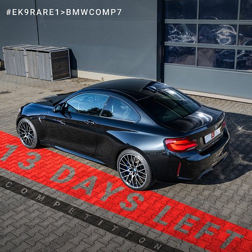 ⏳ Only 13 days left until entries close and we draw our winner… will it be you? This is your shot to take home the BMW M2 Com...