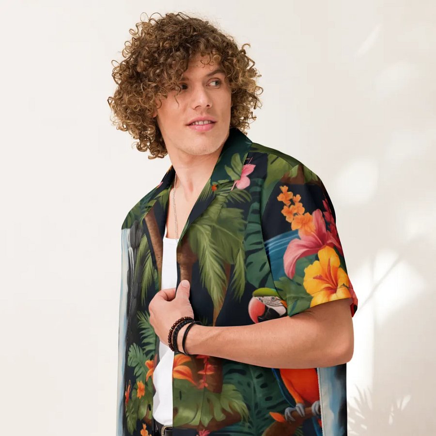 Tropical Smoke Show – Hawaiian BBQ Shirt product image (7)