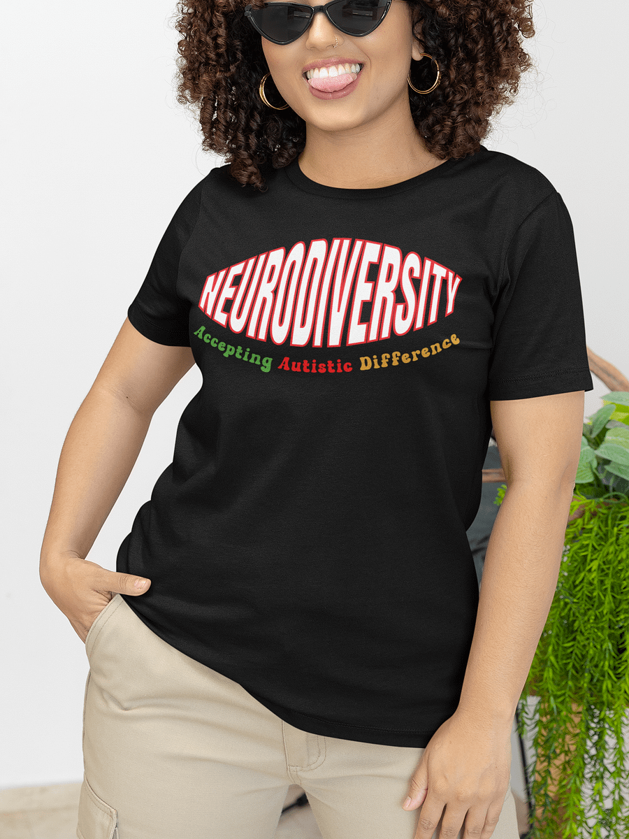 Neurodiversity, Accepting Autistic Difference Bella Canvas T-shirt product image (1)