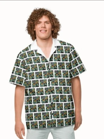 Tropical Green Hawaiian Shirt product image (1)