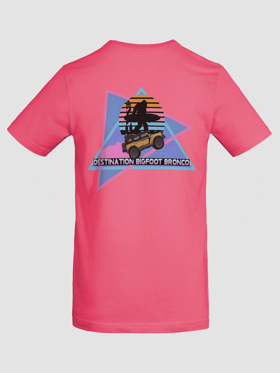 JC Edition Destination Bigfoot Bronco Retro-Inspired T-Shirt (Pink) product image (8)