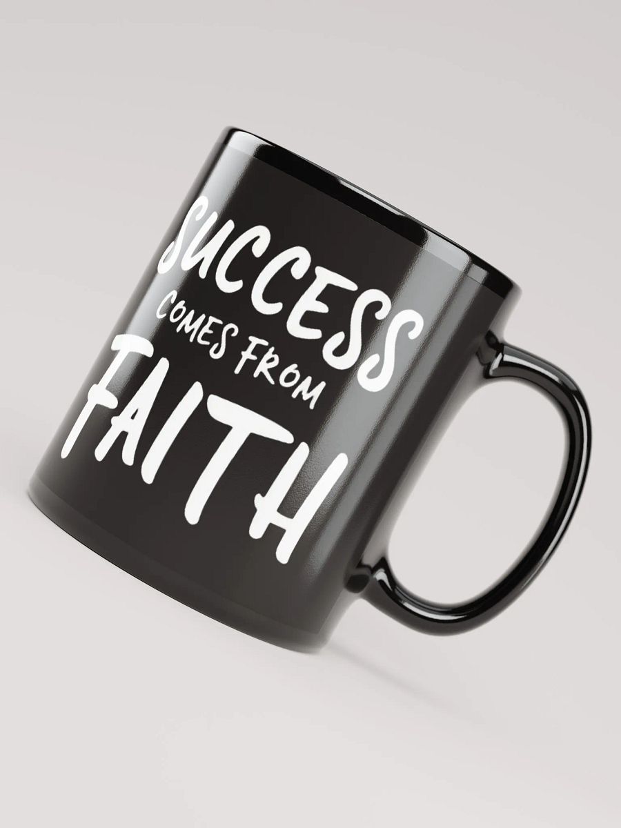 Unlock Your Inner Belieber Power: Success Comes From Faith Inspirational Mug – Transform Your Life Like Justin Bieber! product image (4)