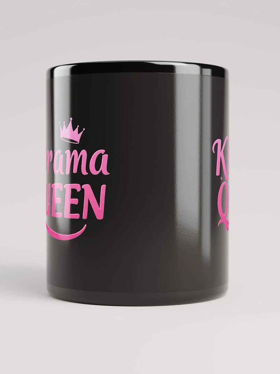 KDrama QUEEN Black Glossy Mug product image (10)
