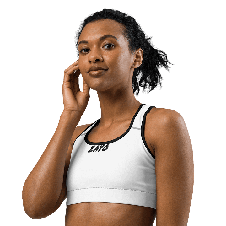 Zayo Customizable All-Over Print Sports Bra product image (2)