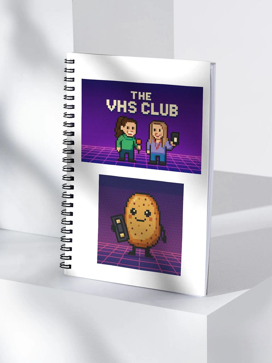 The VHS Club Spiral Notebook product image (4)