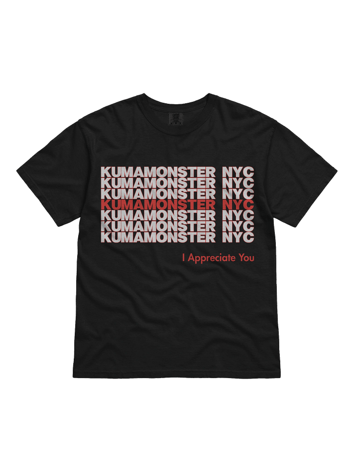 KumaMonster NYC Black T product image (1)