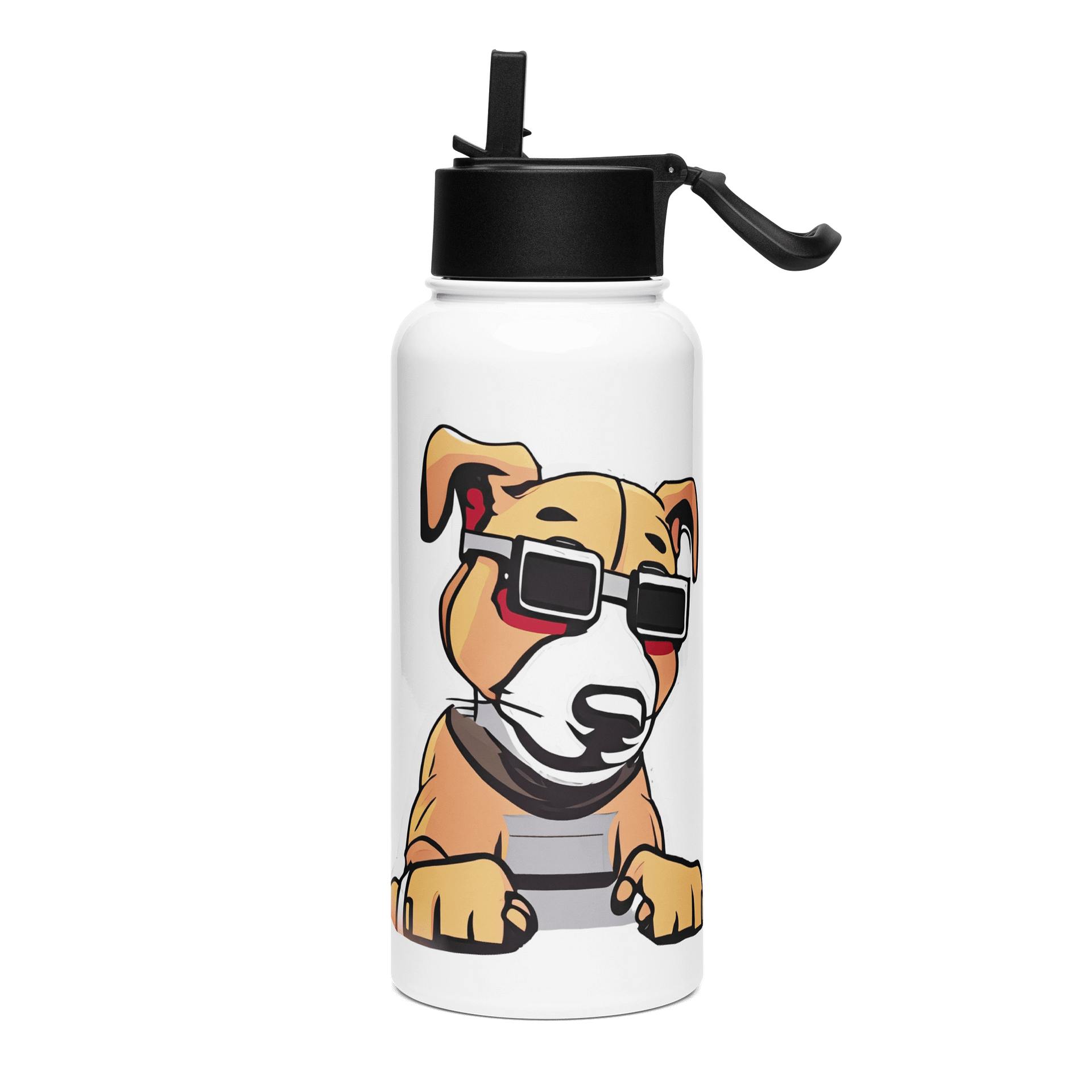 ItzDogo Stainless Steel Water Bottle with a Straw Lid product image (2)