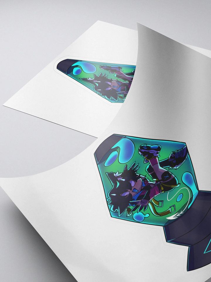 LAVA LAMP: FOX STICKER product image (1)