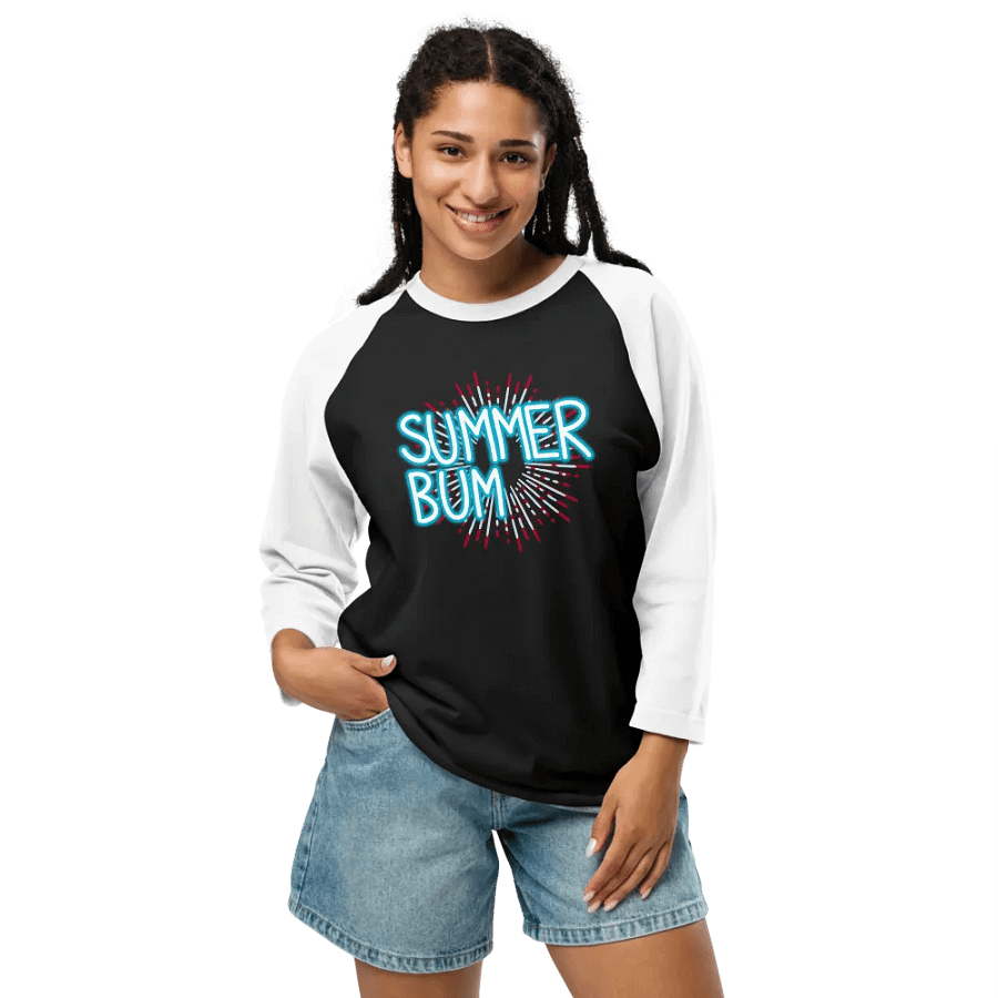 Summer Bum - Baseball Shirt product image (8)