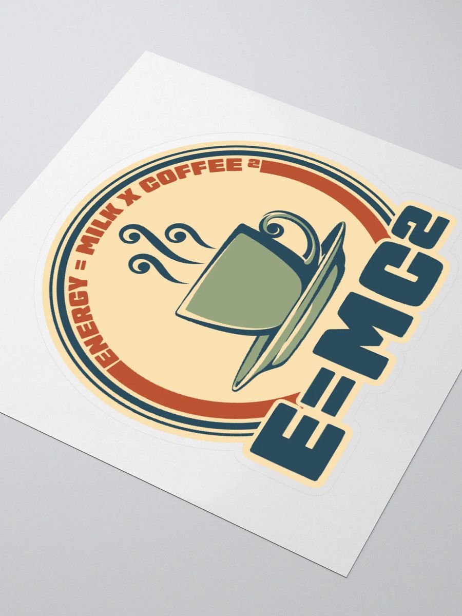 Coffee Genius Retro Sticker product image (9)