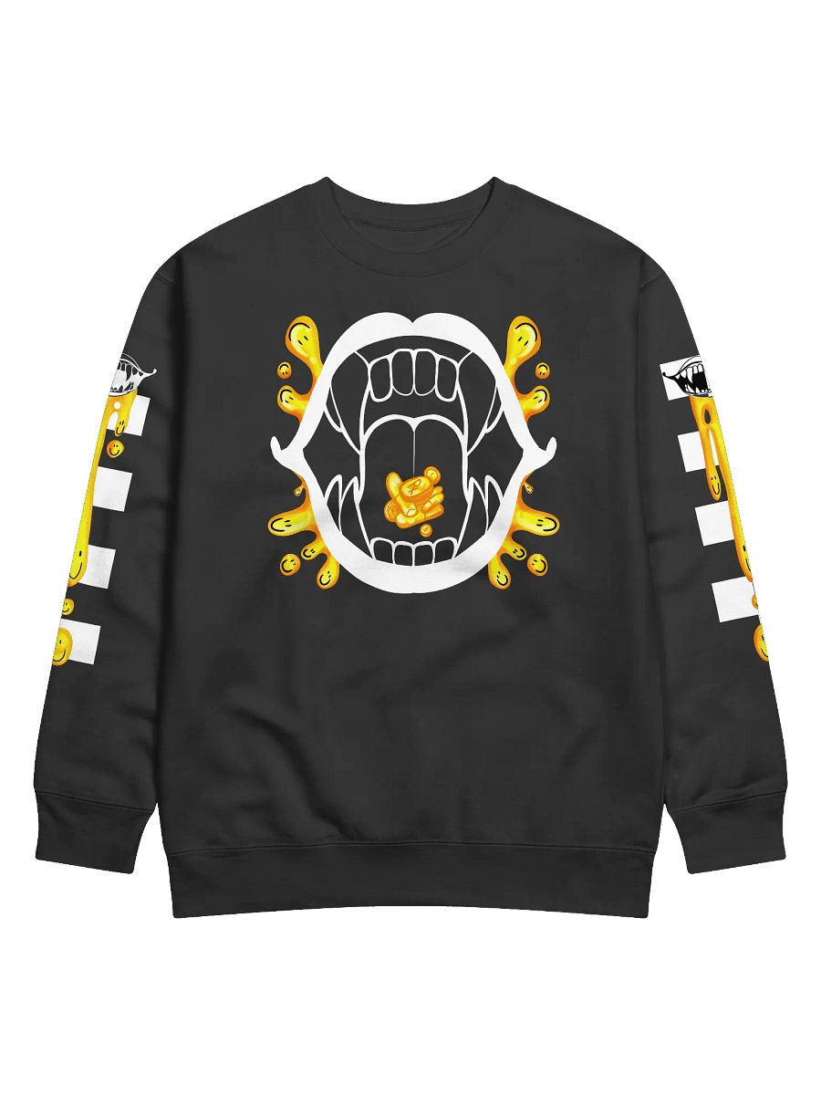 Surreal Smiley Drip Premium Sweatshirt product image (1)