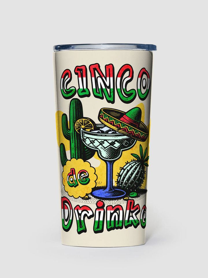 Fiesta Vibes 20oz Stainless Steel Tumbler product image (1)