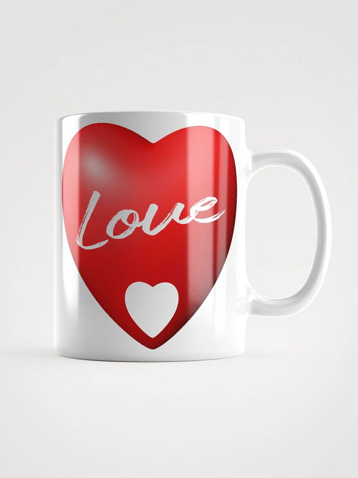 Love in a 3D Heart Mug product image (1)