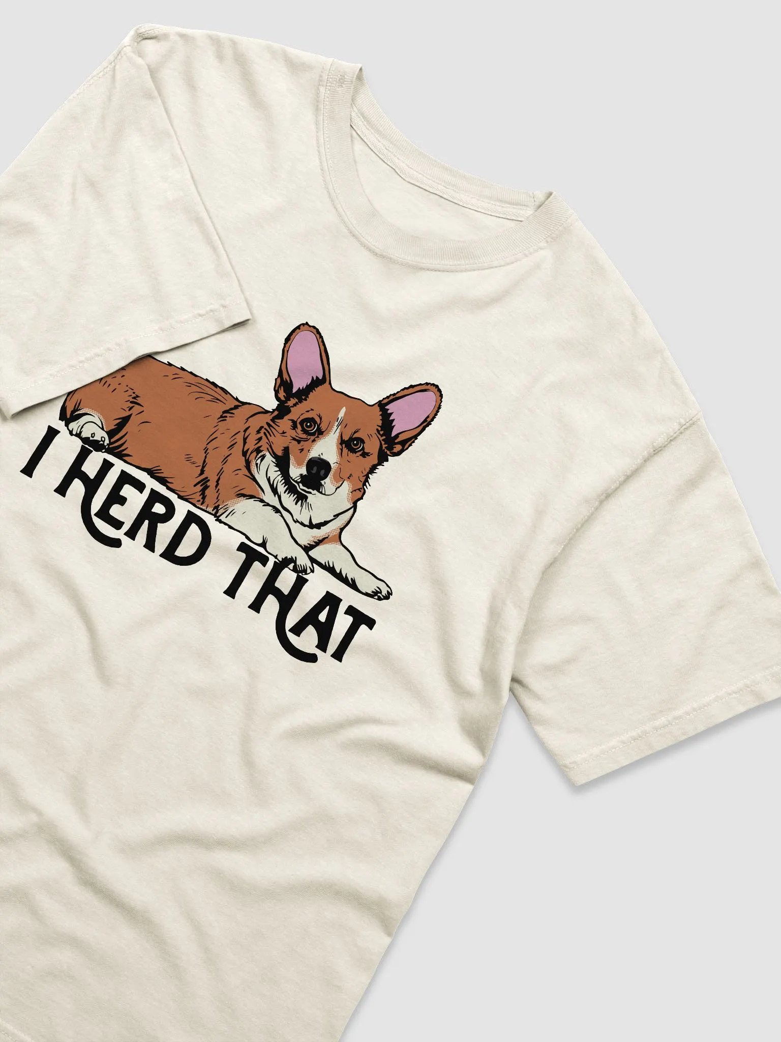 I Herd That Welsh Corgi (Red) | Funny T-Shirt for Corgi Paw-rents product image (25)