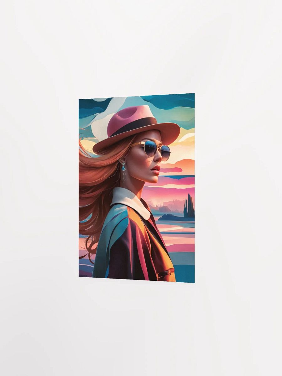Abstract illustration of a Woman Poster - 22 product image (11)