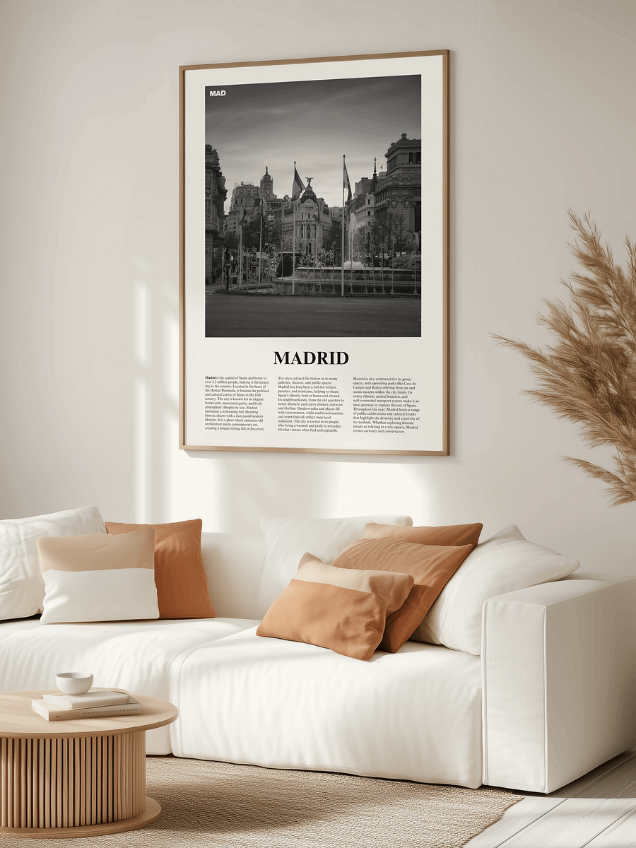 Madrid 03 Newspaper Poster product image (3)