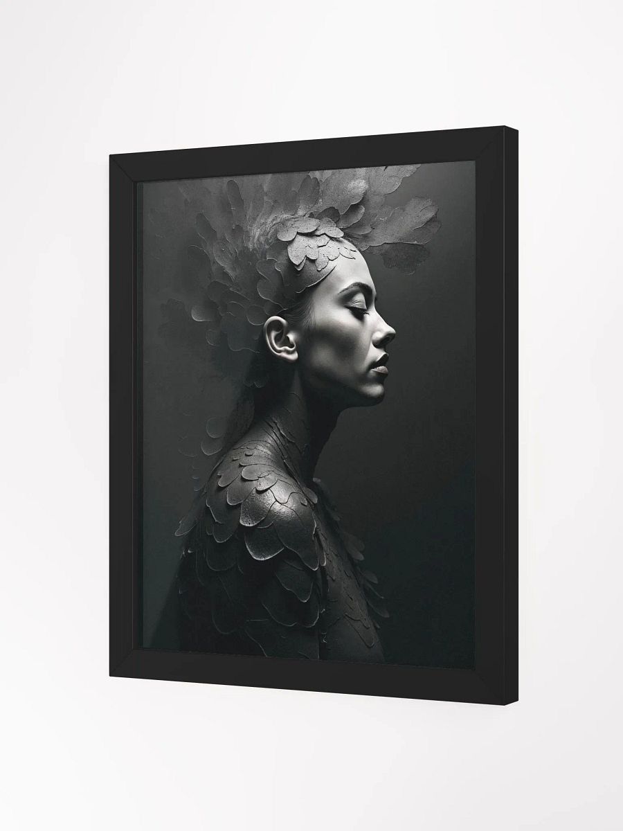 Sculpted Leaf Art Framed Print product image (2)