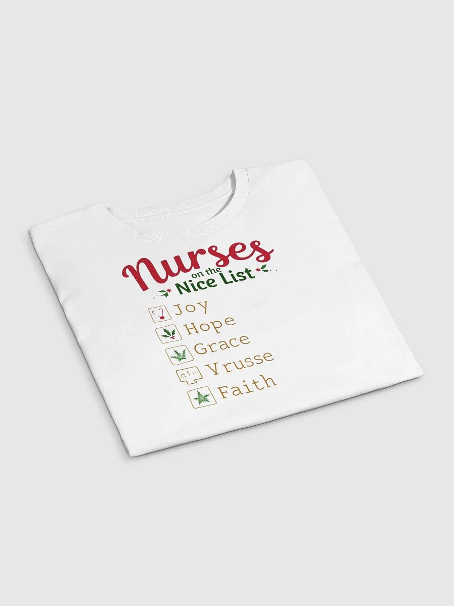 Nurses on the Nice List Crop Top product image (11)