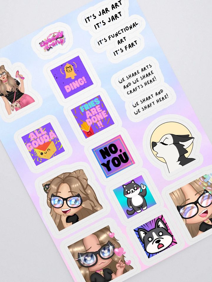 QVK STICKER SHEET!!! product image (2)