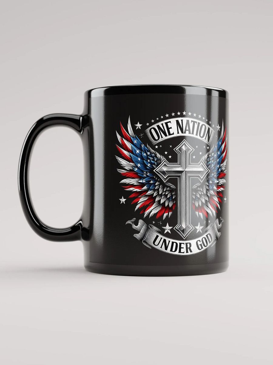 One Nation Under God - Black Mug product image (2)